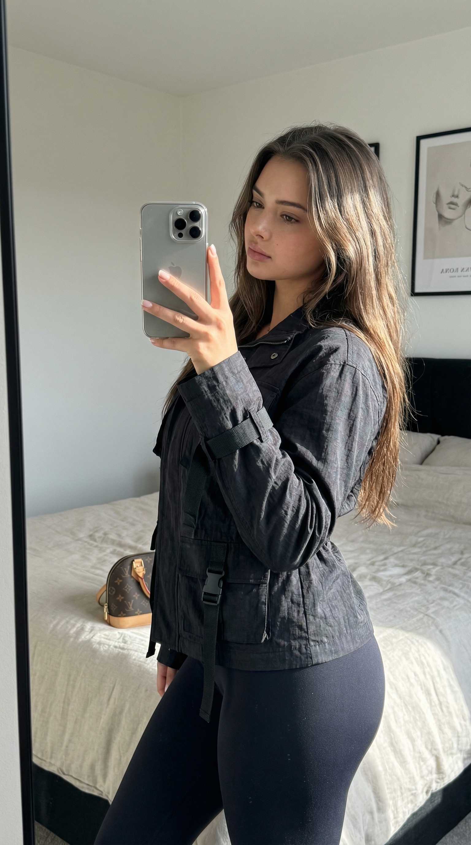 Mirror Selfie in Quiet Solitude | پرامپت تصویر هوش مصنوعی