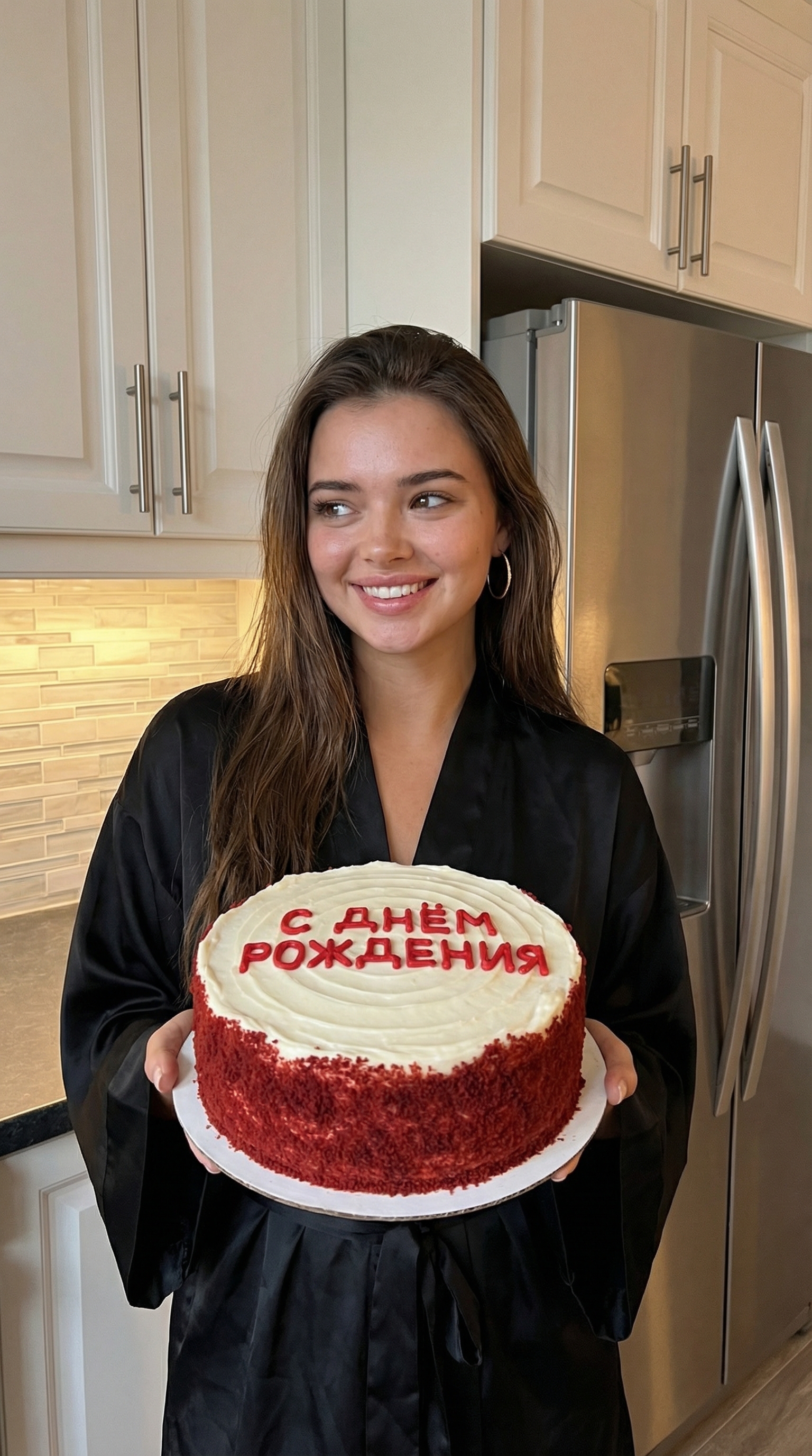 Modern Kitchen Romance Scene | پرامپت تصویر هوش مصنوعی