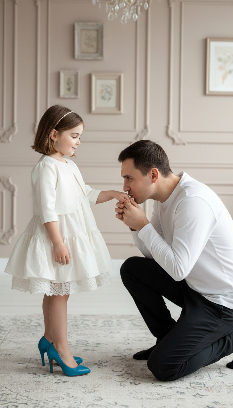 Father's Little Princess First Dance | پرامپت تصویر هوش مصنوعی