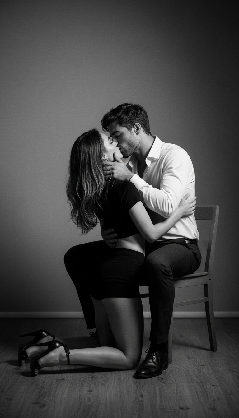 Intimate Dance of Light and Shadow | پرامپت تصویر هوش مصنوعی