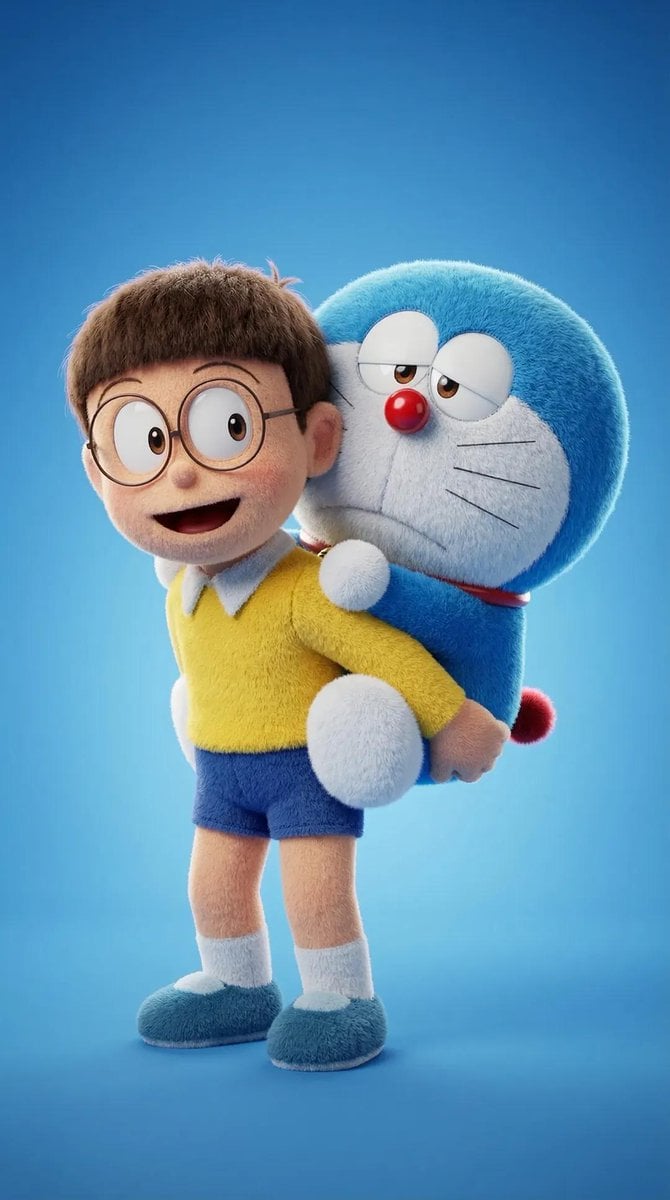 Ultra-detailed 3D plush cartoon character, inspired by classic animated TV style, standing in center frame, full body vi
