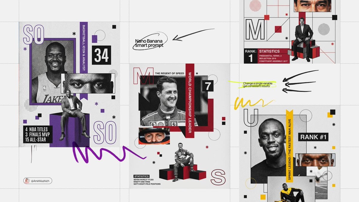 [PERSONE]. Act as a Senior Editorial Designer and Graphic Artist.
Goal: Generate a complex, multi-layered Swiss-style co