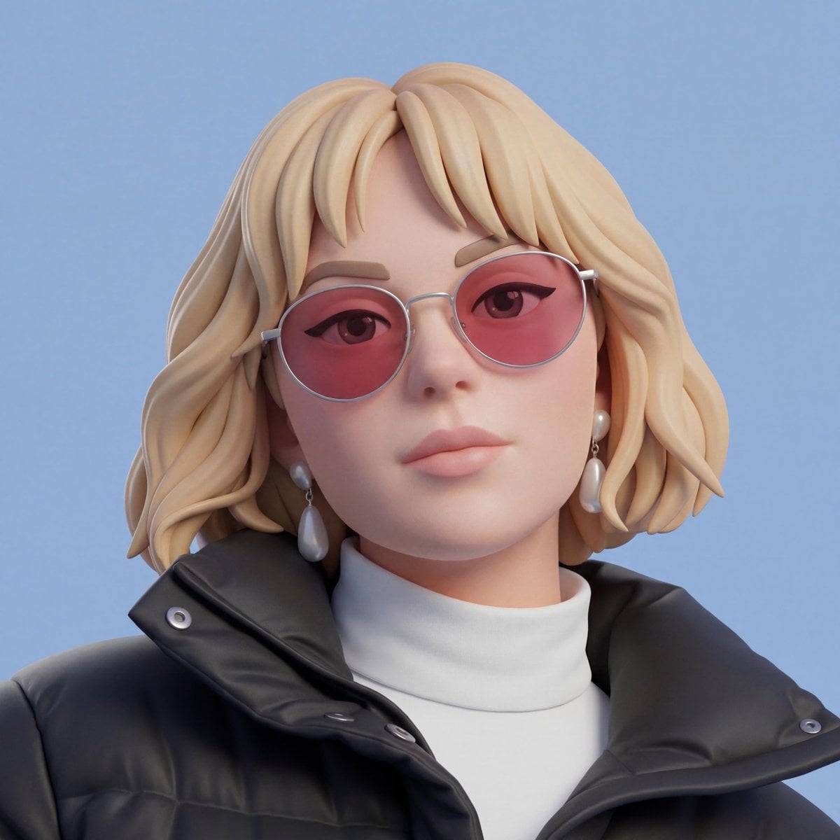 Use a user-uploaded image as the source and convert the person into a stylized 3D character while preserving identity, f