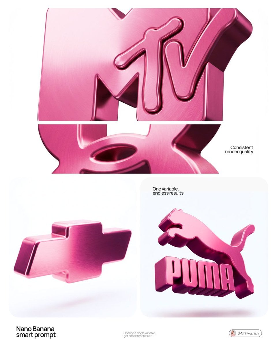 [BRAND NAME]. Act as a 3D Product Visualization Artist.

PHASE 1: LOGO TO 3D OBJECT

Take the [BRAND NAME] logo and tran