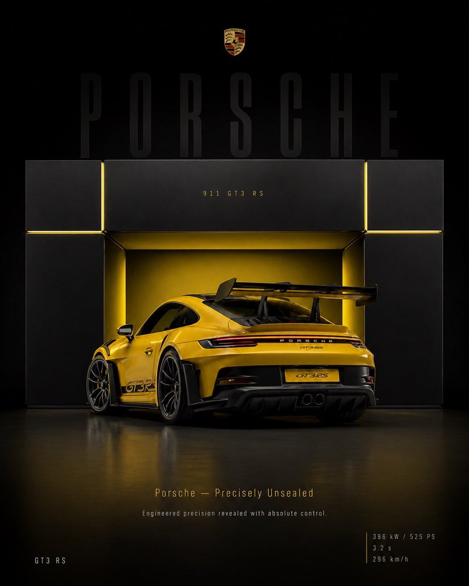 FORMAT:
4:5 vertical poster, ultra high resolution, 8K, ultra-premium automotive campaign, minimal cinematic realism
CO