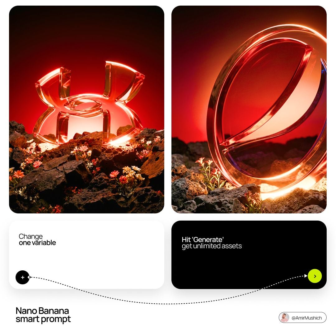 [BRAND NAME]

Act as a CGI Art Director and Environment Photographer creating a cinematic hero landscape with a glass lo