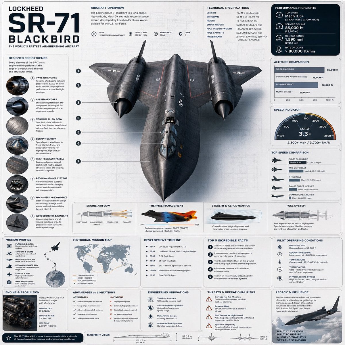 Create a premium square [Title: reference-style aviation infographic] centered around the legendary [Hero Subject: Lockh
