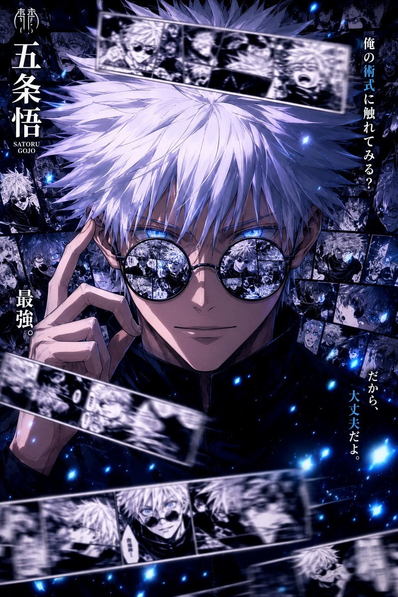 Ultra detailed anime manga character poster of [CHARACTER NAME], dramatic front-facing upper body close-up, centered sym