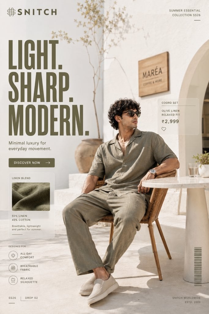 FORMAT:
4:5 vertical luxury athletic fashion campaign
hyper-realistic commercial streetwear photography
premium Gen-Z me