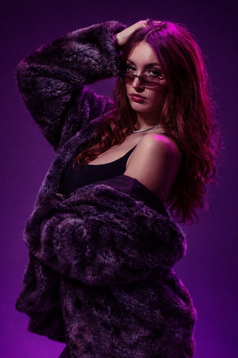 { "image_type": "studio fashion portrait photography", "resolution_target": "8K …