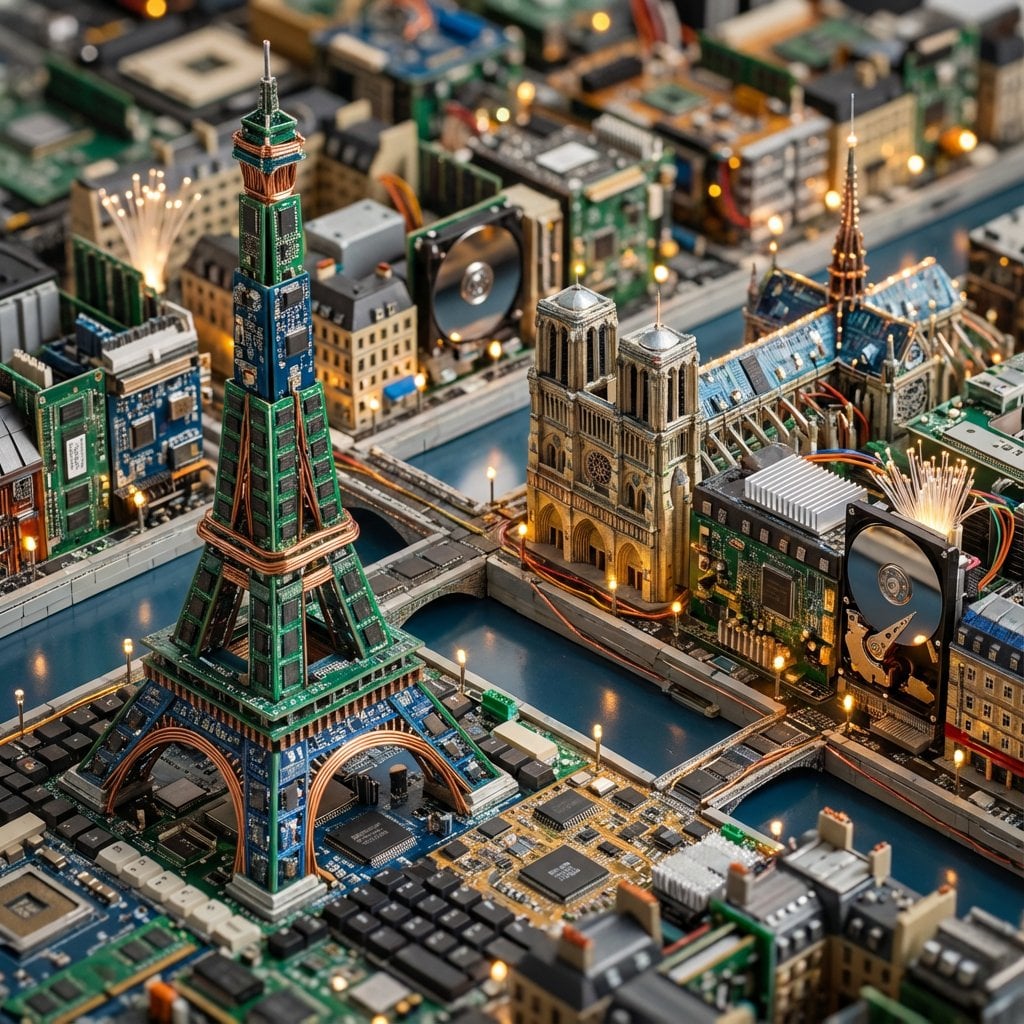 (Paris, PC) Anchor: [Location] :: [Material Concept]::4 Morphology: Miniature ar…