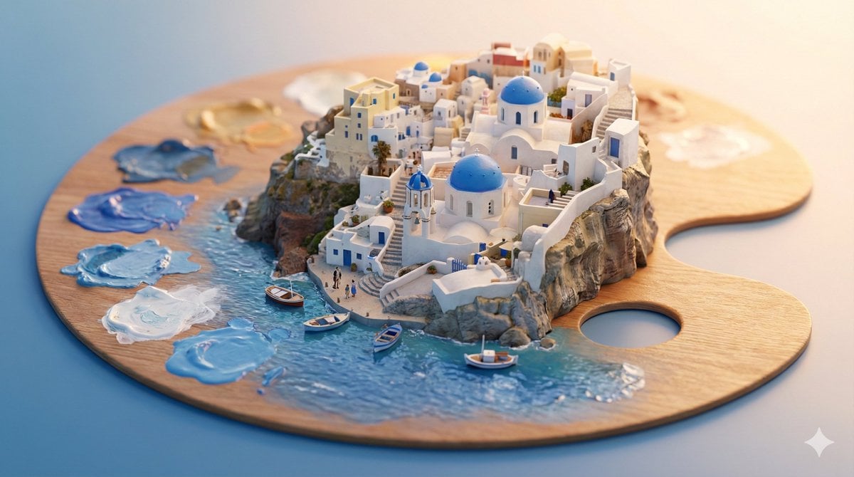 Create a stylized miniature 3D diorama viewed from a 45-degree angled perspectiv…