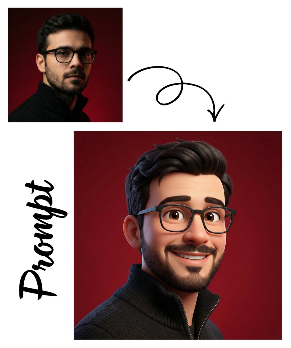 Create a high-quality 3D avatar of the person in the uploaded image with a cheer…