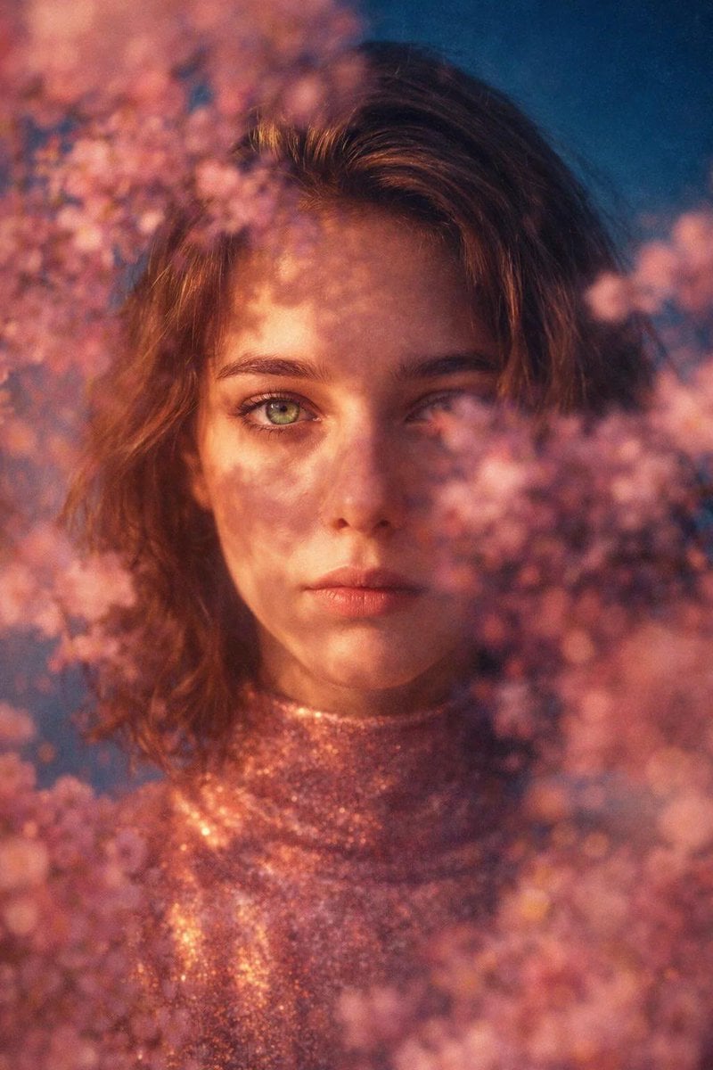 { "image_prompt": { "main_description": "Poetic cinematic close-up portrait of a… (2)