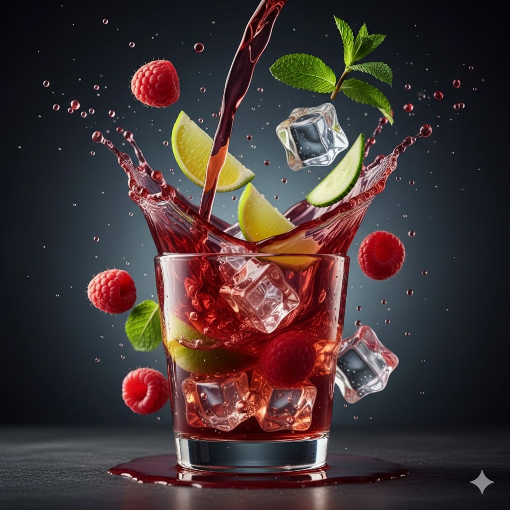 Hyper-realistic food photography, ultra high-definition, dynamic floating ingred… (2)