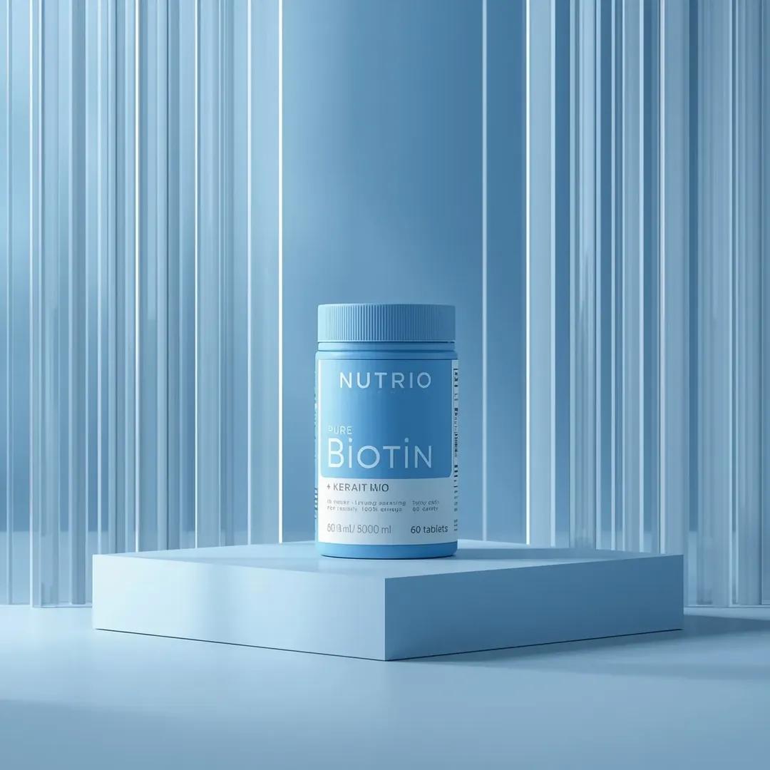 Ultra-realistic minimalist product photography featuring a cylindrical supplemen… (4)