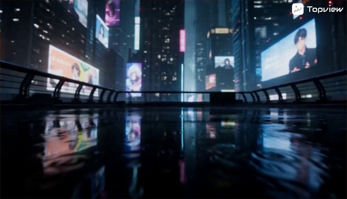 Original Action Short Film: It opens with a futuristic city with almost real mov…