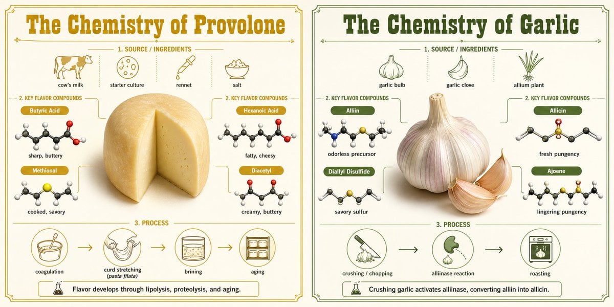 2x1 grid, Do this: Provolone & Garlic <instruction> 1. The Semantic Inference En…