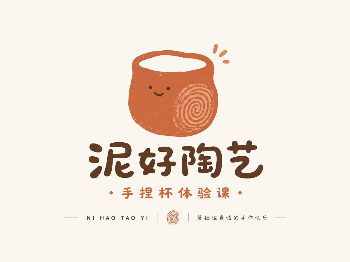 请根据用户输入的【品牌名】【产品名】【品牌类型 / 行业】【品牌定位】【目标受众】【关键词】【主色调】【画幅比例】,创作一张高完成度的「趣味图形标志 / Pla…