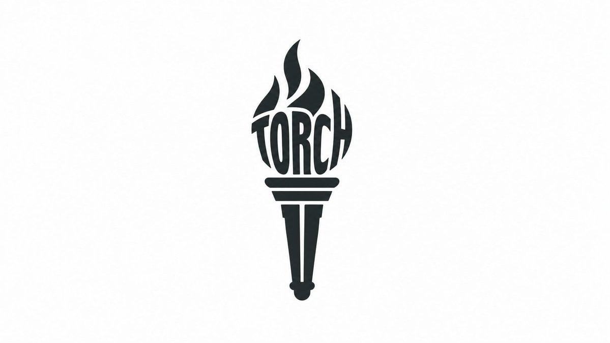 Design a clever typography logo where the brand name [Brand Name] merges togethe…