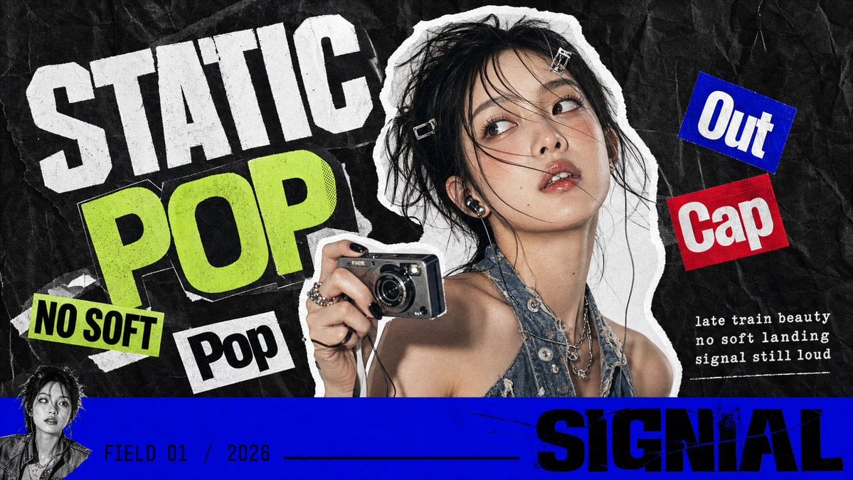 Create a 9:16 K-pop apocalypse ransom zine poster featuring [SUBJECT] [SUBJECT_A…
