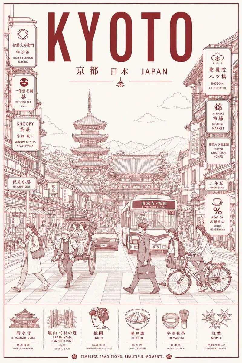 Create an ultra-high-resolution minimalist line-art travel poster of [DESTINATIO…
