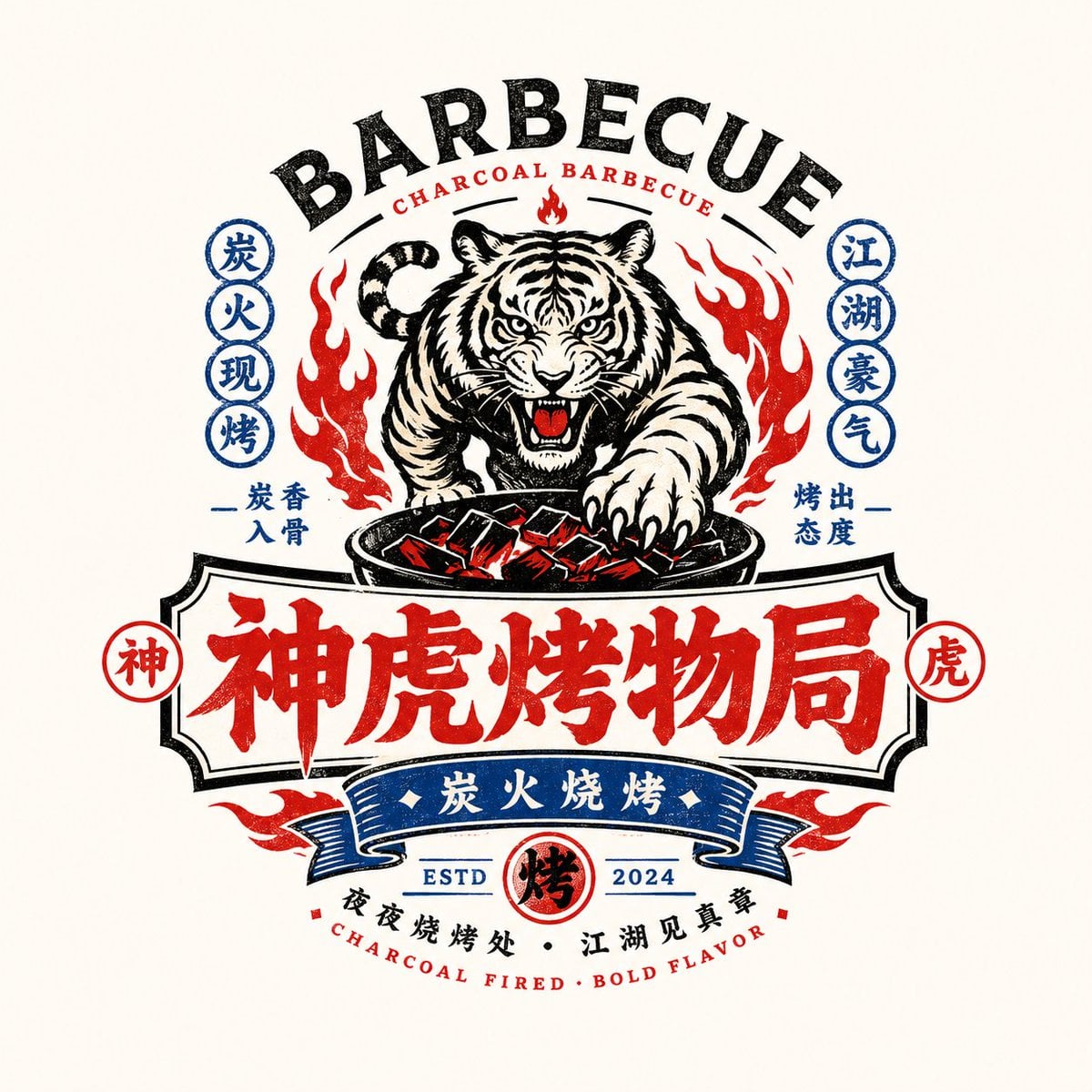 请根据用户输入的【品牌名 / 项目名】【副标题 / 产品名】【类型 / 行业】【地域风味】【品牌定位】【核心关键词】【核心图形】【核心食物 / 品类元素】【情绪… (2)