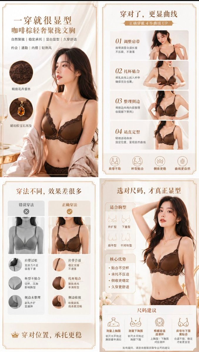 Product: Midnight black luxury satin set, subtle lace details, premium black-and… (1)