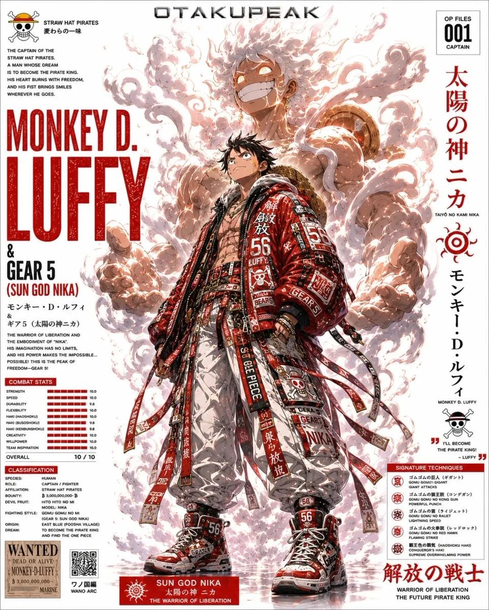 MASTERPIECE anime character dossier poster, ultra-detailed manga illustration, p…