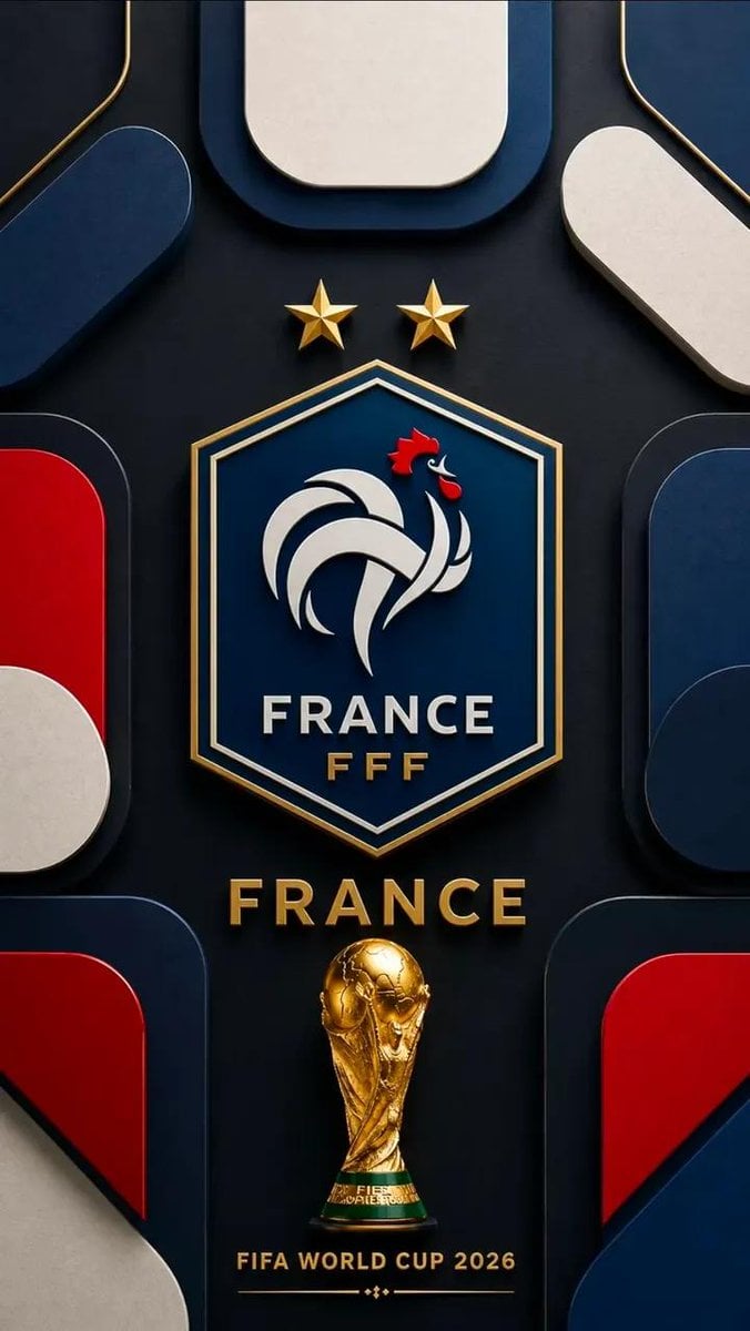 Ultra-premium FIFA World Cup 2026 poster in a luxury 3D layered geometric design…