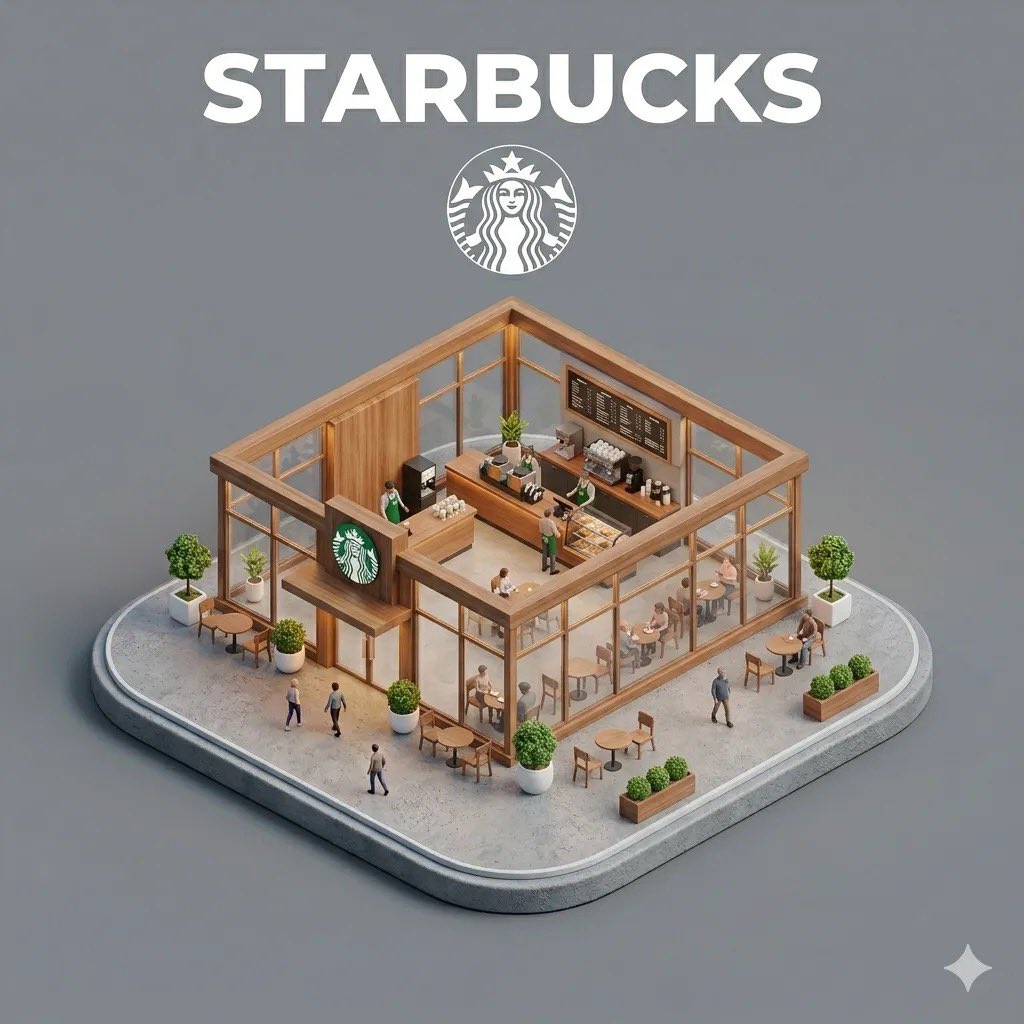 "Ultra-detailed isometric 3D miniature diorama of a branded storefront placed on… (2)