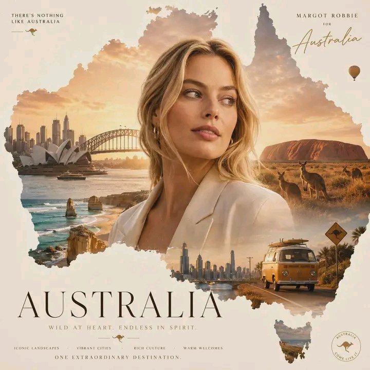 Create a premium tourism campaign poster for [Country Name] in a sophisticated c…