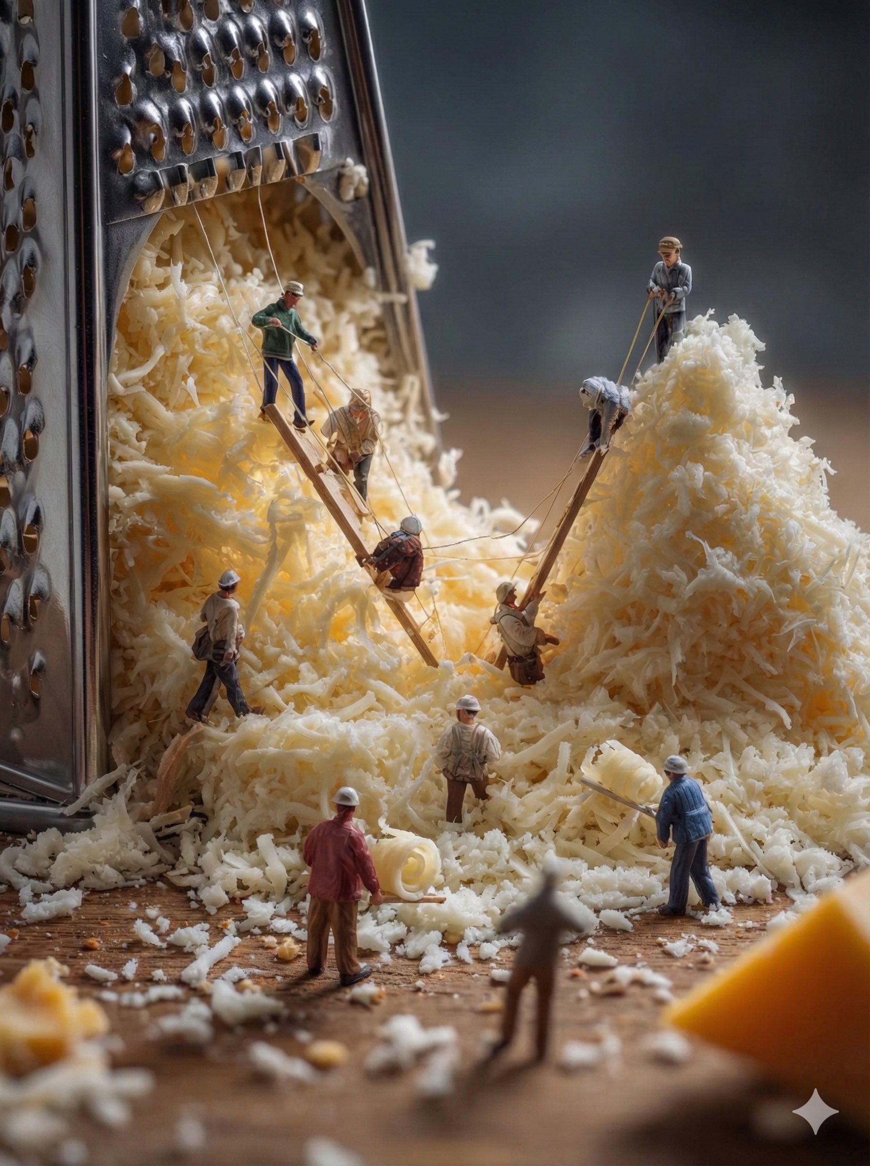 Miniature Worlds & Macro Food (4)؛ عکس ساختهشده با هوش مصنوعی و پرامپت فارسی در Axeto