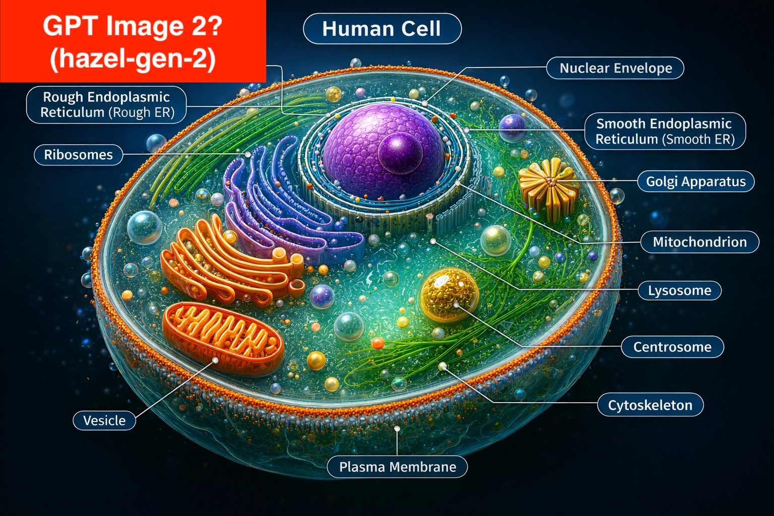 Human Cell and Nano Banana Image (1)؛ عکس ساخته‌شده با هوش مصنوعی و پرامپت فارسی در Axeto