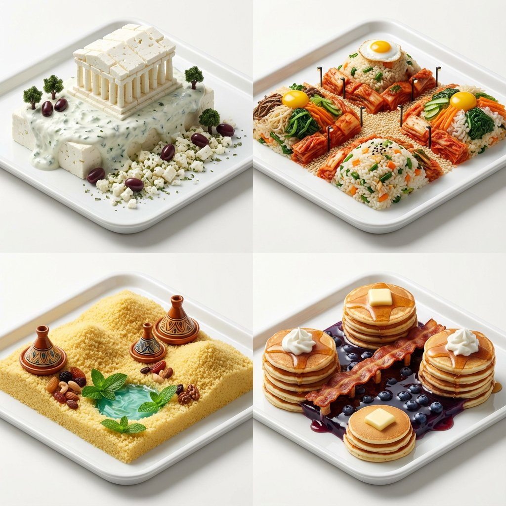 Miniature Food Landscapes؛ محتوای مرتبط هوش مصنوعی در Axeto