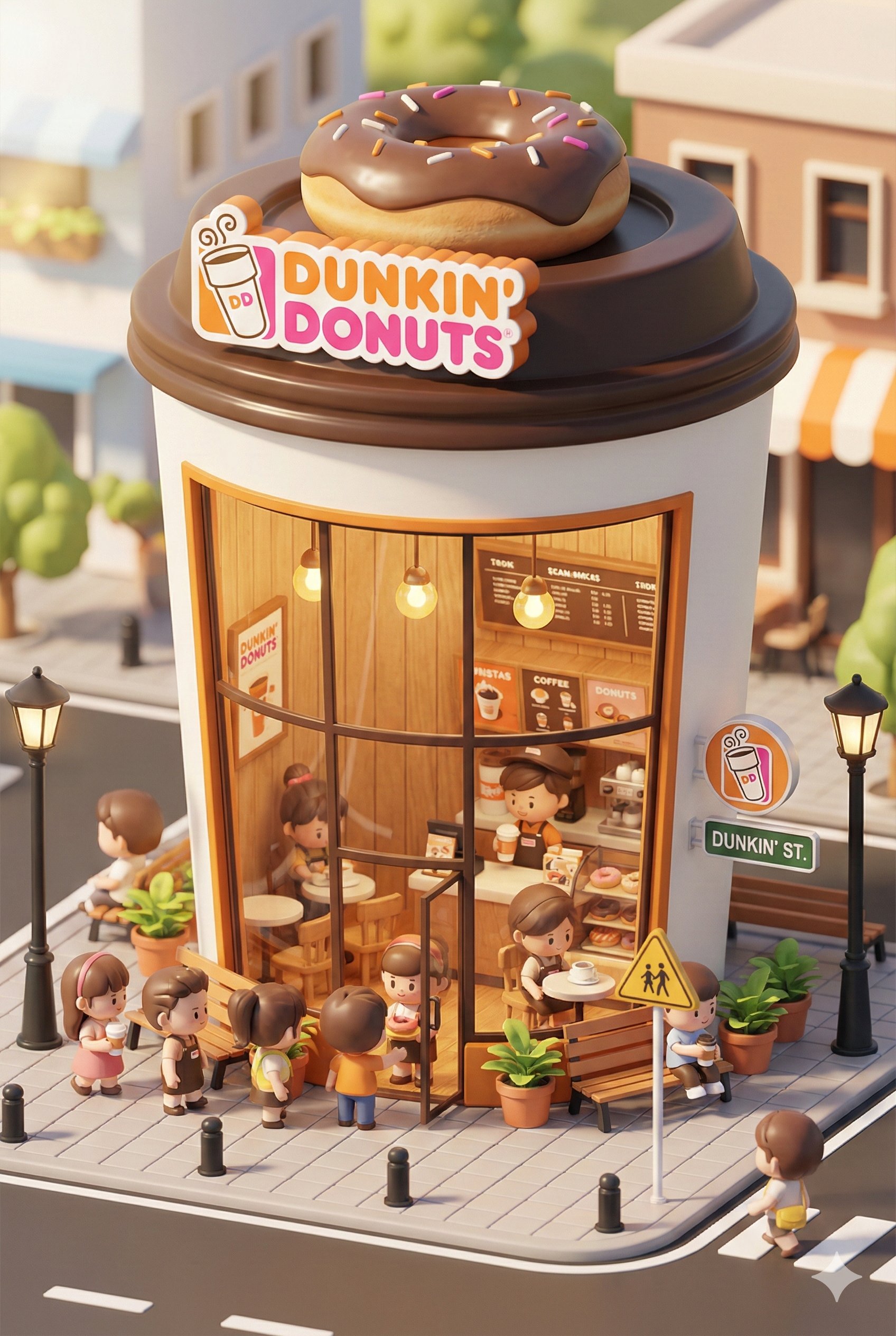 Starbucks Mini Concept Store: 3D Chibi Style (3)؛ محتوای مرتبط هوش مصنوعی در Axeto