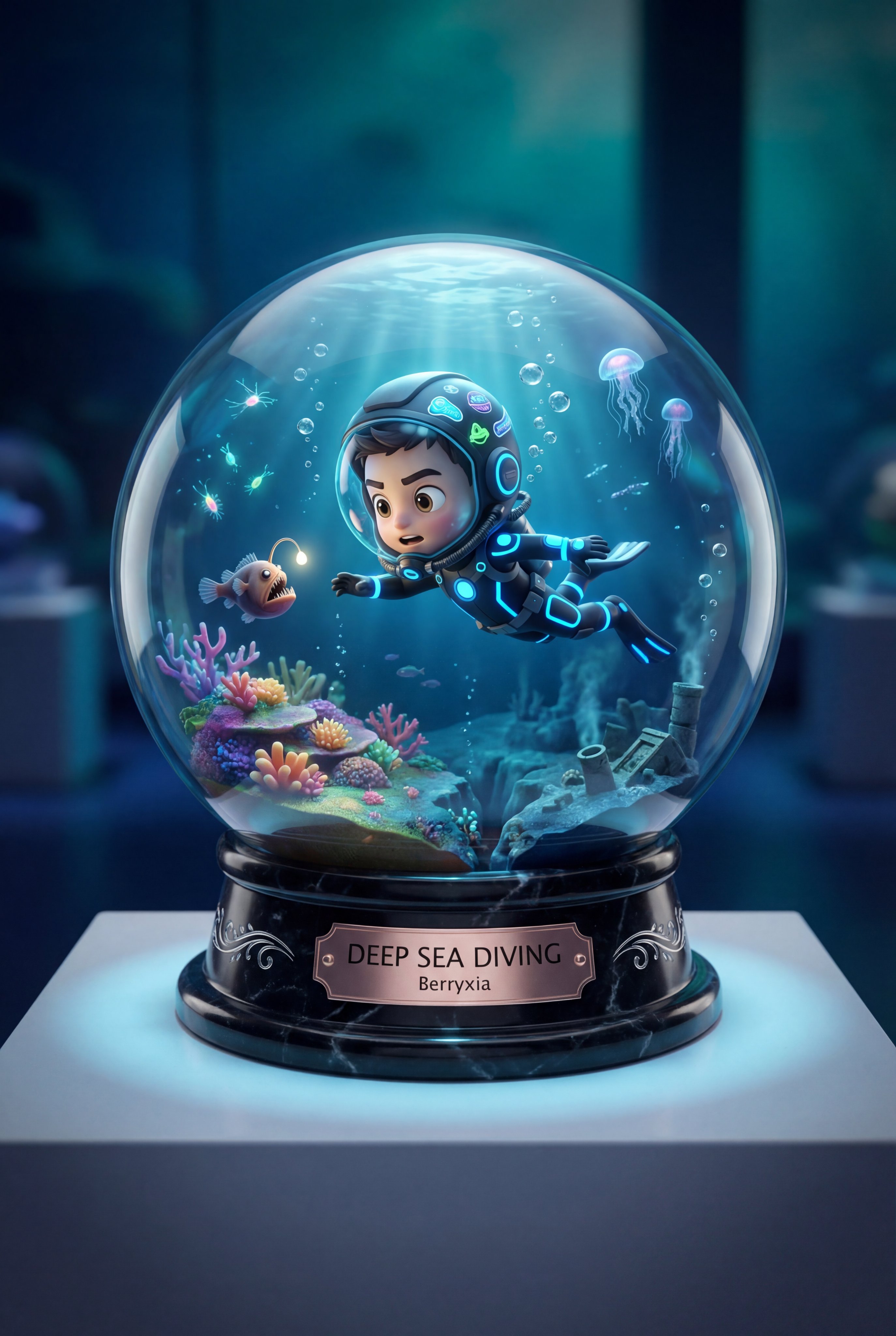 Childhood Snow Globe Memory (4)؛ محتوای مرتبط هوش مصنوعی در Axeto