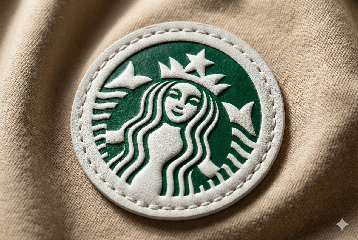 Turning Logos Into Luxury - Leather Patches (2)؛ عکس ساختهشده با هوش مصنوعی و پرامپت فارسی در Axeto