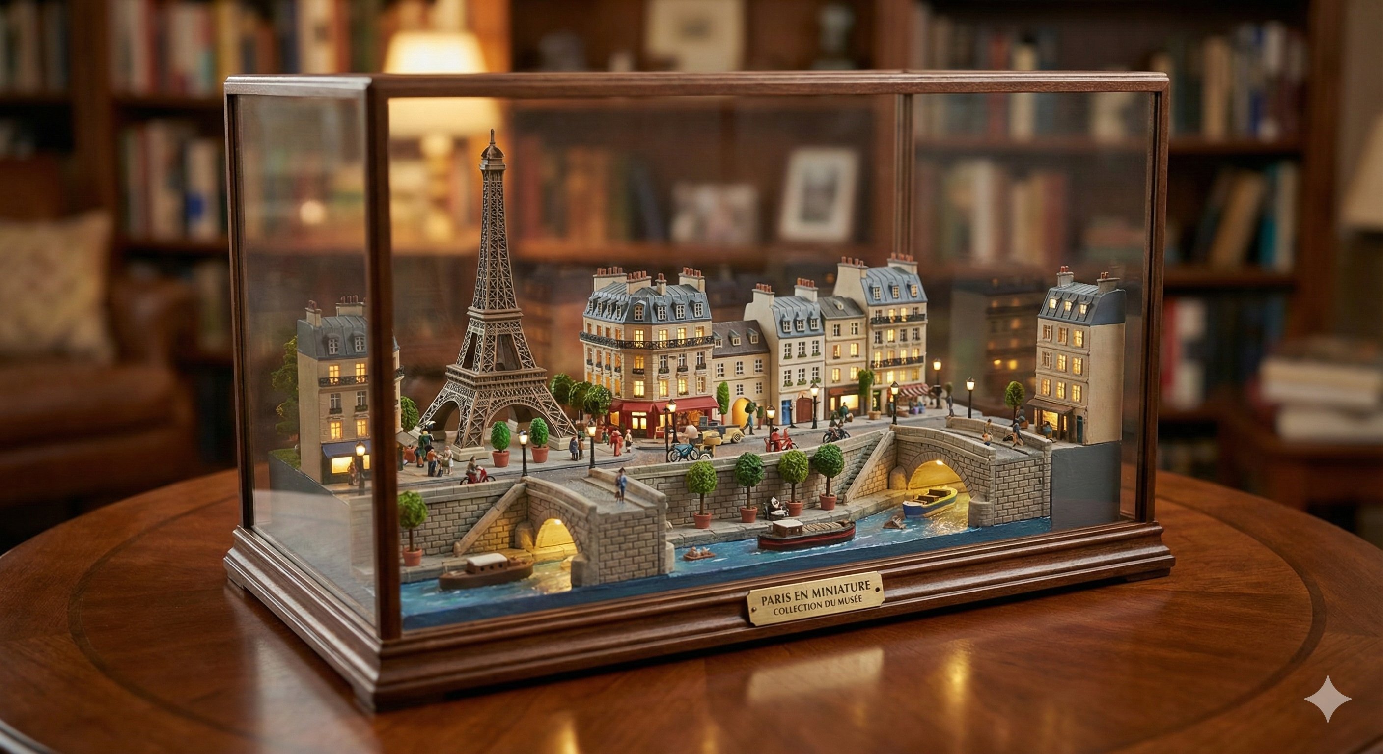 Miniature City World (1)؛ عکس ساختهشده با هوش مصنوعی و پرامپت فارسی در Axeto