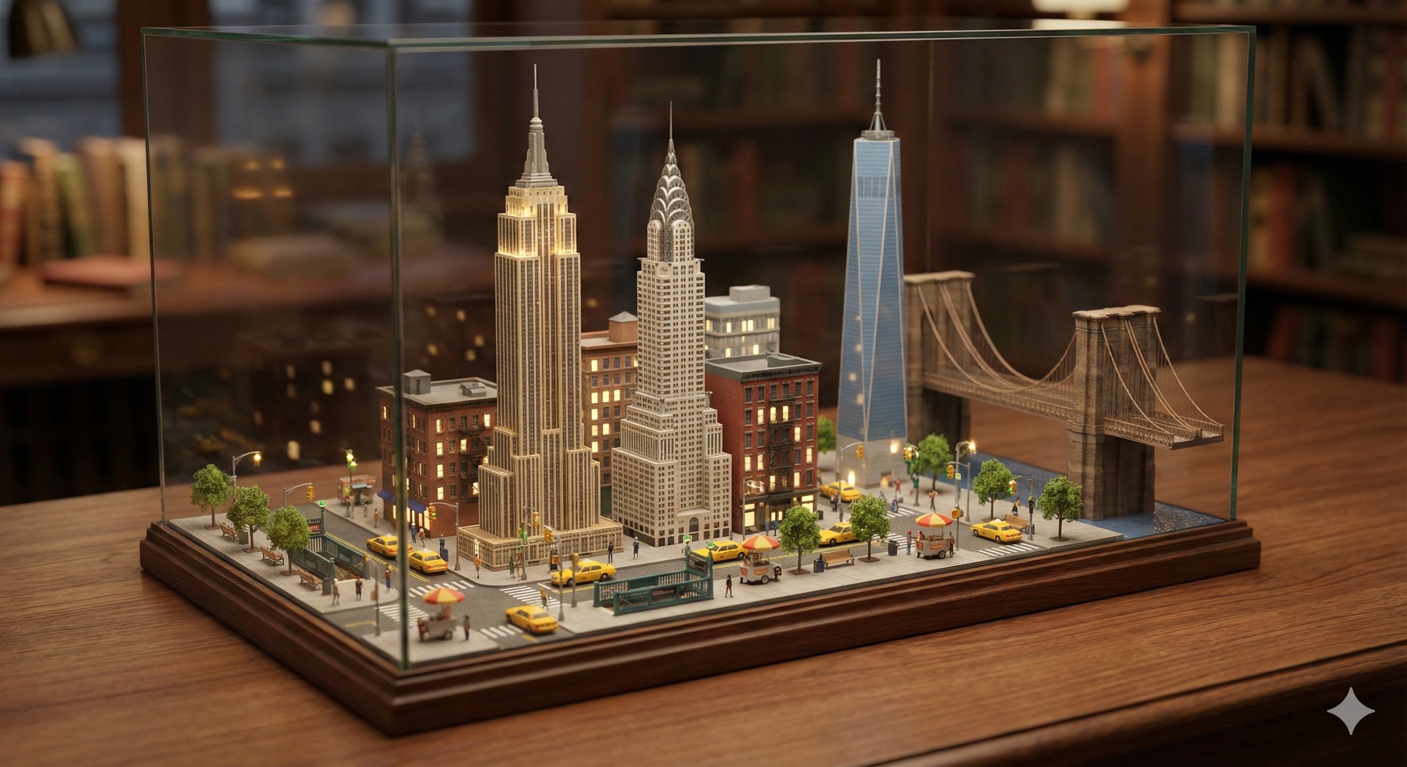 Miniature City World (4)؛ عکس ساختهشده با هوش مصنوعی و پرامپت فارسی در Axeto