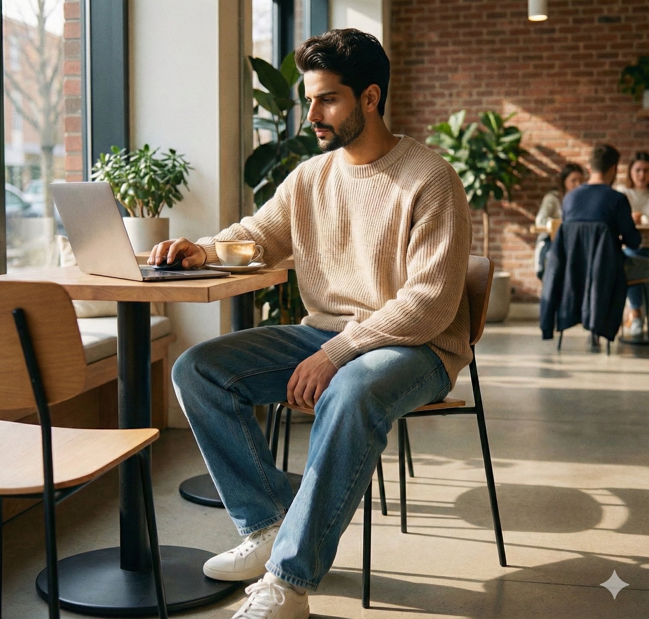 Trendy Minimalist Street Fashion Lifestyle Portrait؛ محتوای مرتبط هوش مصنوعی در Axeto