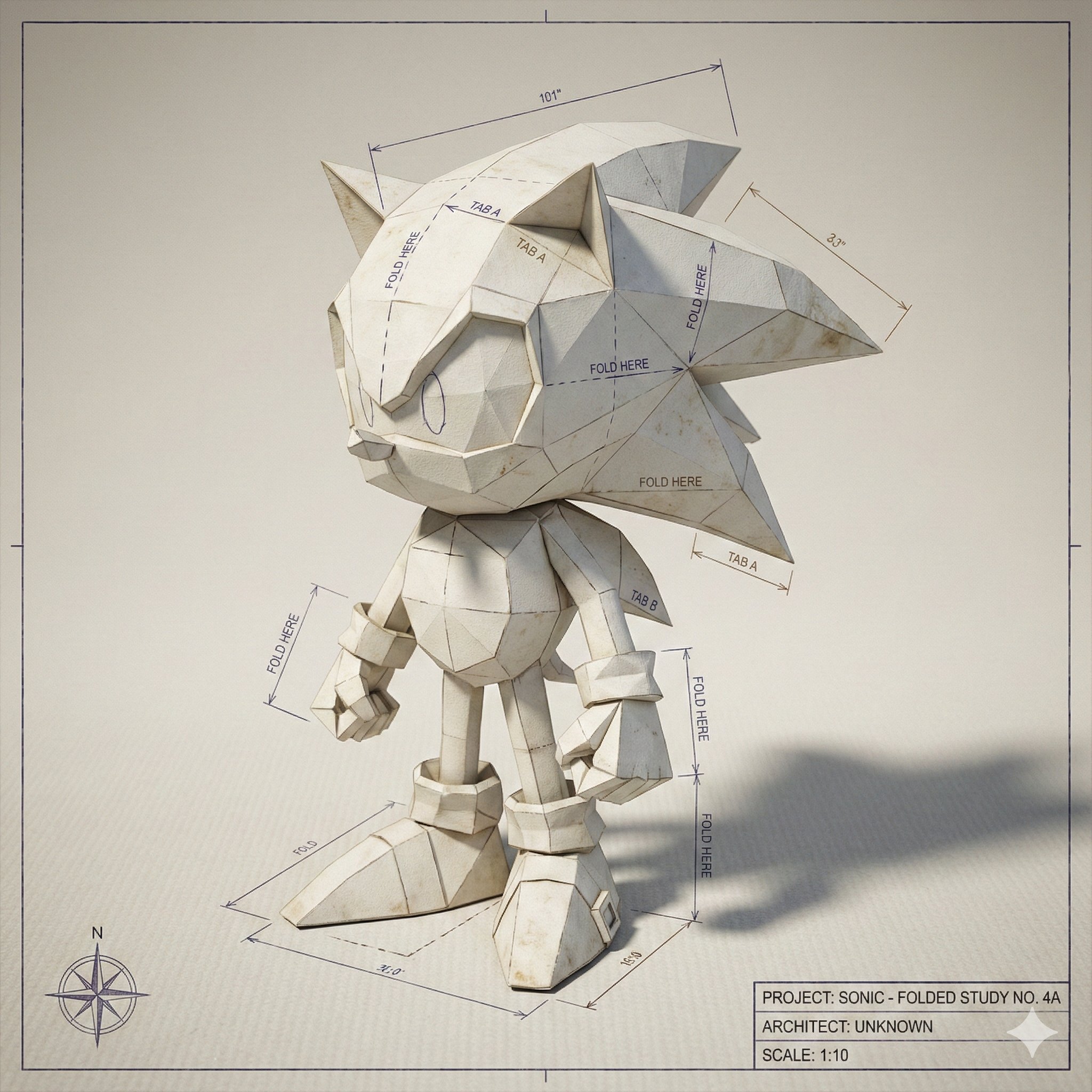 Nano Banana Pro's Folded-Paper Blueprint on Gemini App (1)؛ محتوای مرتبط هوش مصنوعی در Axeto