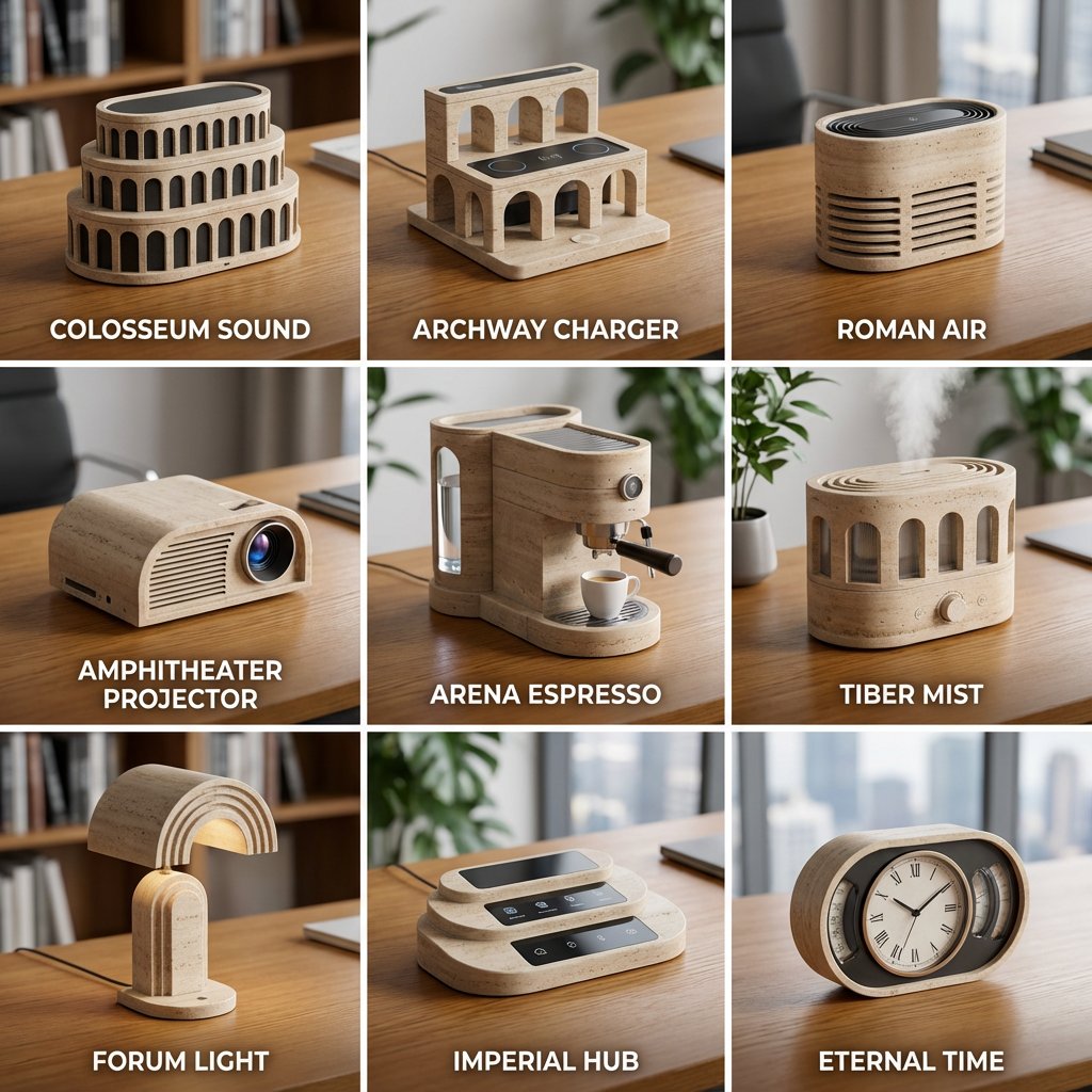 Nano Banana Pro Prompt Turns Buildings into Gadgets؛ عکس ساخته‌شده با هوش مصنوعی و پرامپت فارسی در Axeto