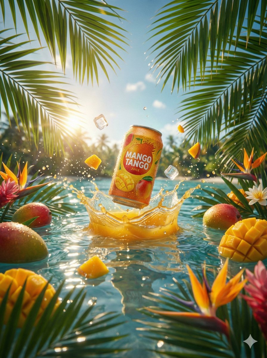 Dynamic Burst of MANGO TANGO JUICE Can (video)؛ محتوای مرتبط هوش مصنوعی در Axeto