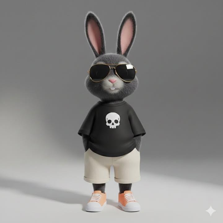 Mini Bunny Character 3D Render (video)؛ محتوای مرتبط هوش مصنوعی در Axeto
