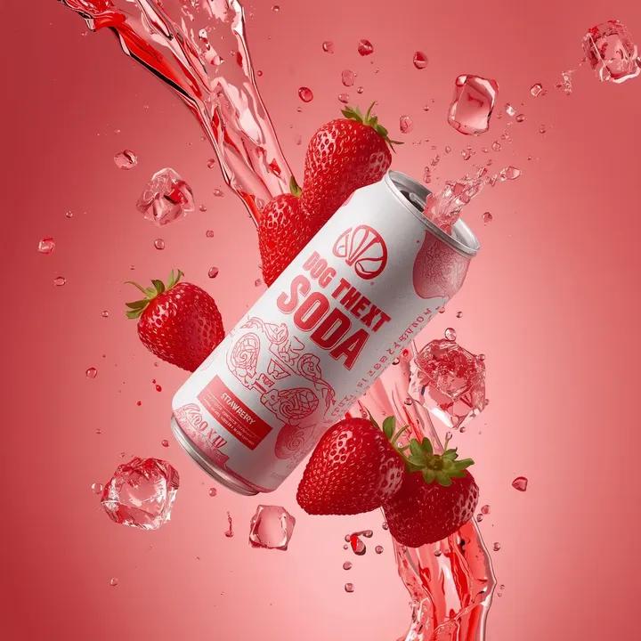 Zero-Gravity Strawberry Soda Floating Scene (video)؛ محتوای مرتبط هوش مصنوعی در Axeto