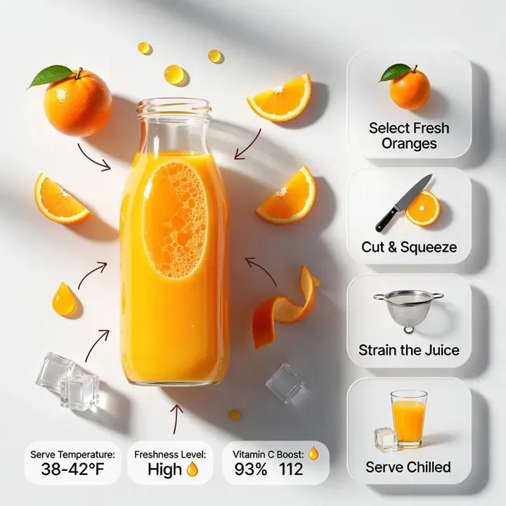 Modern Orange Juice Infographic (video)؛ محتوای مرتبط هوش مصنوعی در Axeto