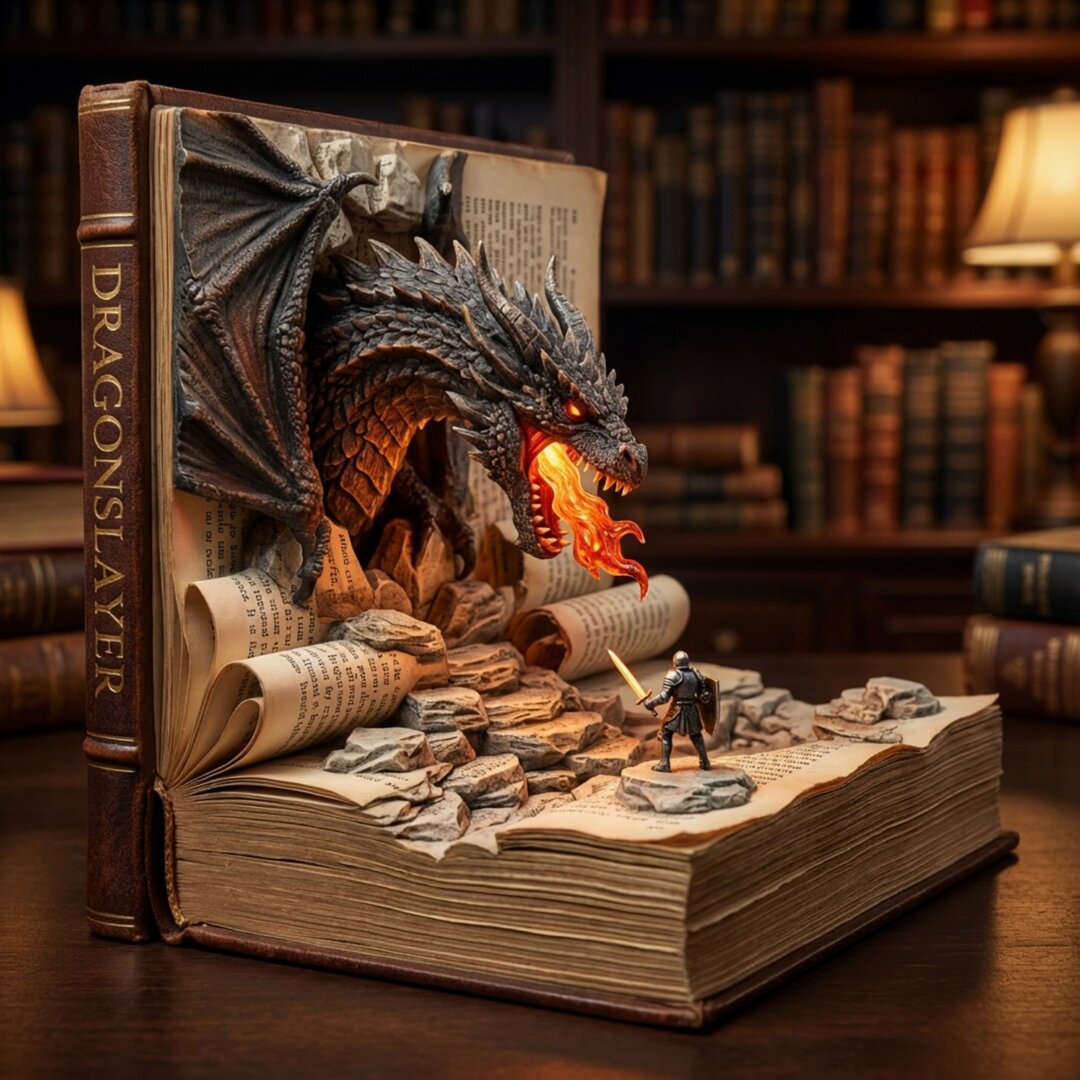 Dragon Book Cavern (video)؛ محتوای مرتبط هوش مصنوعی در Axeto