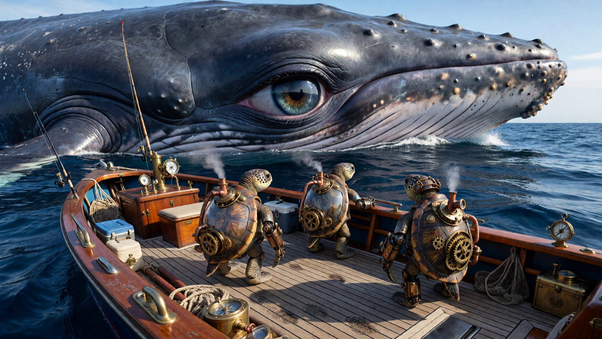 Camera: Rush Toward the Whale's Eyeball (video)؛ محتوای مرتبط هوش مصنوعی در Axeto