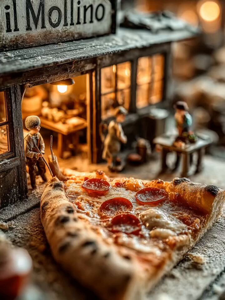 Miniature Rustic Italian Pizza Diorama (video)؛ محتوای مرتبط هوش مصنوعی در Axeto